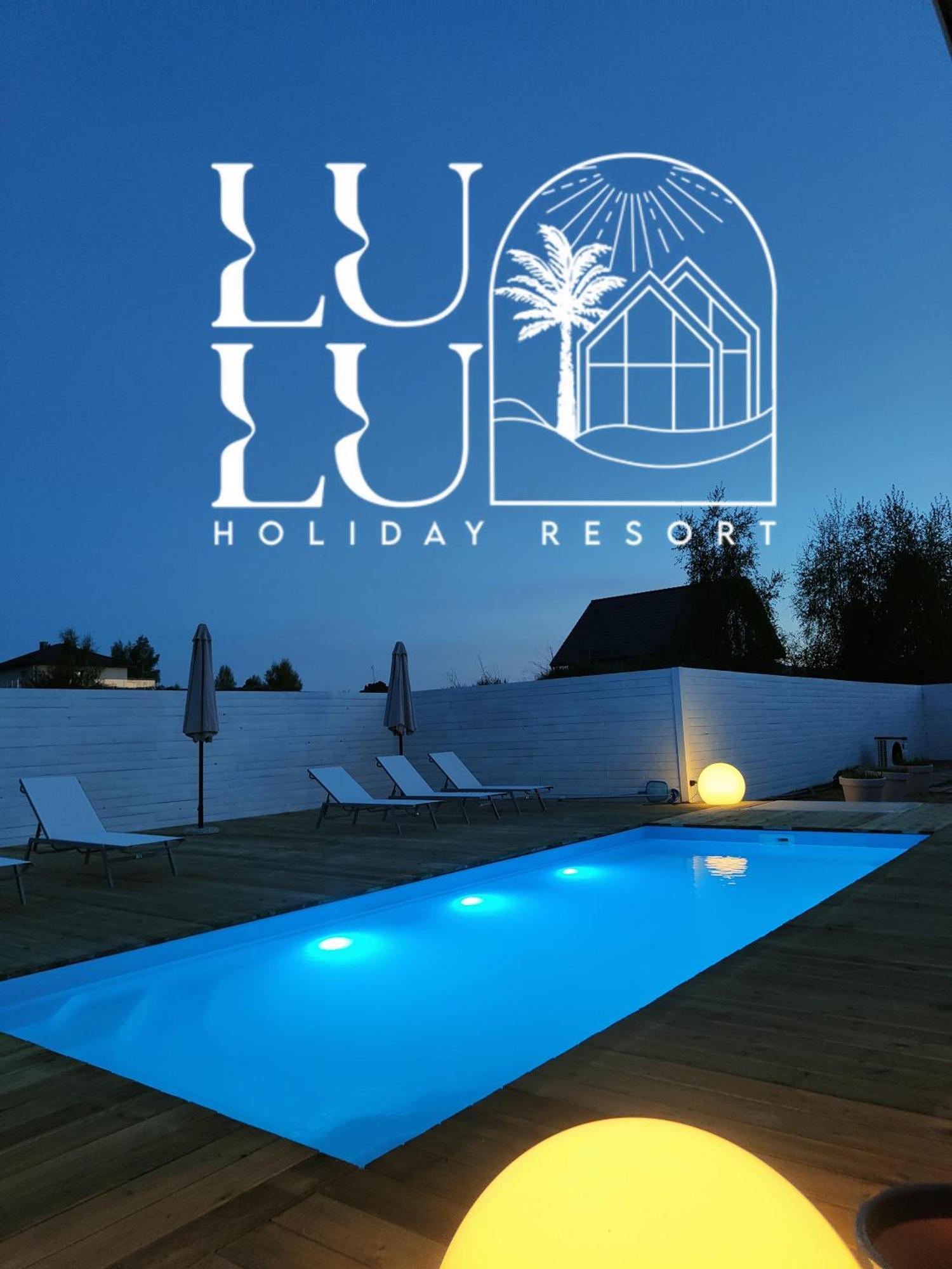 Lulu Holiday Resort Domki Z Podgrzewanym Basenem Mielno  Exterior photo